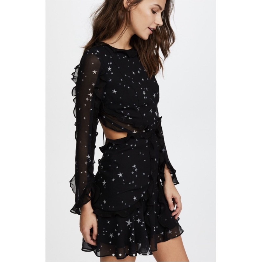 Fame and Partners Kye Long Sleeve Star Dress